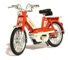 Miniatura Moto Mobilete Norev Peugeot 103 L 1972 Escala 1-18
