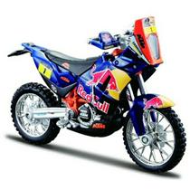 Miniatura moto red bull ktm 450 rally dakar 2019 burago 1/18