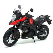 Miniatura Moto Suziki V-Strom 1/12 Vermelha Maisto 31101