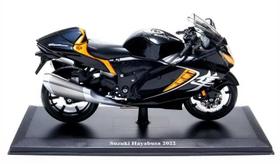Miniatura Moto Suzuki Hayabusa 2022 Preta Maisto 1/12 Cor:Preta Miniatura Moto Suzuki Hayabusa 2022 Preta Maisto 1/12 Cor:Preta