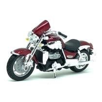 Miniatura Moto Triumph Rocket Iii 1/18 Vermelha Bburago 51039
