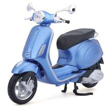 Miniatura Moto Vespa Granturismo 2003 1/12 Azul Maisto 32721
