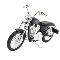 Miniatura Moto Xl1200V Seventy-Two 2012 1/18 Azul Maisto 31360