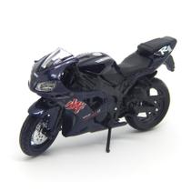 Miniatura Moto Yamaha Yzf-R1 1/18 Preto Maisto 35300