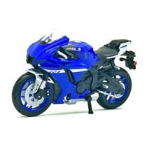 Miniatura Moto Yamaha Yzf-R1 2021 1/18 Azul Maisto 35300