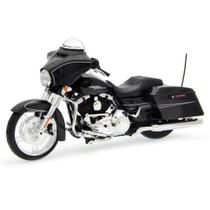 Miniatura Motocicleta 1/12 Harley Davidson Custom 2015 Street Glide Special Preto Maisto 32320
