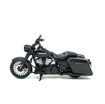 Miniatura Motocicleta De Viagem Harley Davidson Custom - R