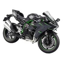 Miniatura Motocicleta Moto Kawasaki Ninja H2 - Escala 1/9 - Mini Box