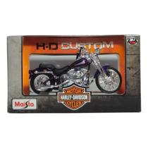 Miniatura Motoharley-davidson2001 Fxsts Springer Softail1:18 Miniatura Motoharley-davidson2001 Fxsts Springer Softail1:18