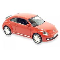 Miniatura New Beetle Fusca 2012 RMZ 1/32 Metal e Fricção Vermelho - RMZ City