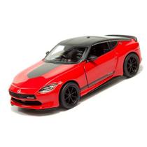 Miniatura Nissan Fairlady Z Customized Edition 2023 Kinsmart 1:36 Metal e Fricção Vermelha