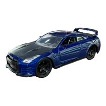 Miniatura Nissan GTR R35 Azul Brian Velozes e Furiosos 1:32 Miniatura Nissan GTR R35 Azul Brian Velozes e Furiosos 1:32