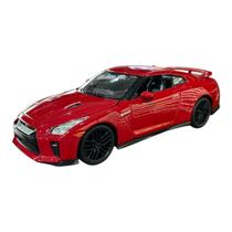 Miniatura Nissan GTR R35 Vermelho Burago 1:24
