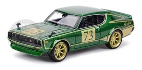Miniatura Nissan Skyline 2000 Gt-r Verde Maisto Design 1/24 Miniatura Nissan Skyline 2000 Gt-r Verde Maisto Design 1/24