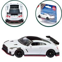 Miniatura Nissan Skyline GTR R35 Nismo Metal Diecast com Pneus de Borracha