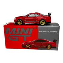 Miniatura Nissan Skyline GTR34 Vermelho MiniGT 543 1:64