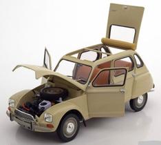 Miniatura Norev Citroen Dyane 6 1970 Escala 1/18 Bege/Verde