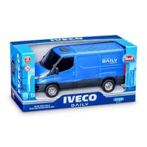 Miniatura Nova Iveco Daily Azul - Usual Brinquedos