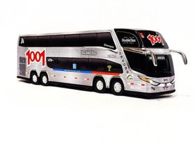 Miniatura Ônibus 4 Eixos 1001 Leito Cama G7 Dd 30 Cm. - 1800 G7 G8 Dd Rodoviário