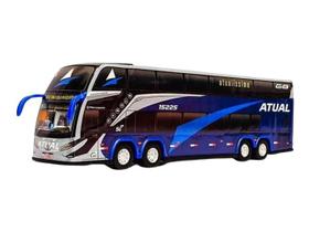 Miniatura Ônibus Atual G8 Dd 4 Eixos 30 Centímetros.