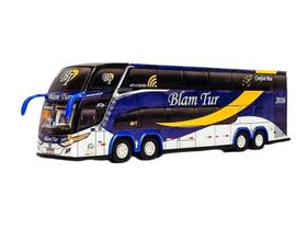Miniatura Ônibus Blam Tur G7 Dd 4 Eixos 30 Centímetros. - 1800 G7 G8 Dd Rodoviário