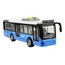 Miniatura Ônibus Brinquedo Com Som Luz E Fricção Escala 1:16 R3234 BBR TOYS
