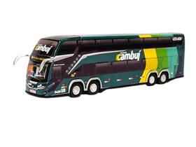 Miniatura Ônibus Cambuí G8 Dd 4 Eixos 30 Centímetros.