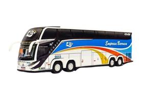Miniatura Ônibus Empresa Barraca G8 4 Eixos 30 Centímetros
