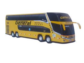 Miniatura Ônibus Expresso General 2 Andares