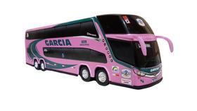 Miniatura Ônibus Garcia Rosa 2 Andares 1:43