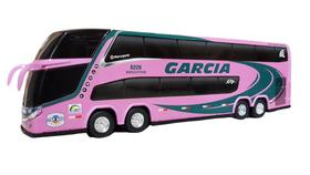Miniatura Ônibus Garcia Rosa 2 Andares 30Cm