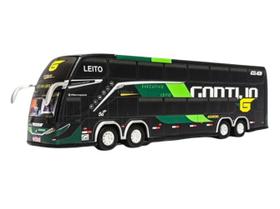 Miniatura Ônibus Gontijo Unique G8 Preto Lançamento 30 Cm.