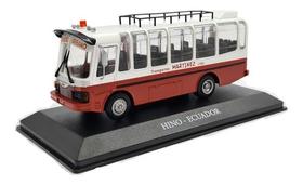 Miniatura Onibus Hino Ecuador Buses Del Mundo Metal 1:72 Miniatura Onibus Hino Ecuador Buses Del Mundo Metal 1:72