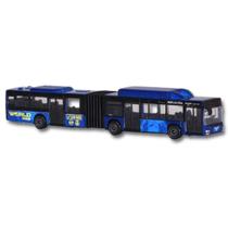Miniatura Ônibus Man LionS City G World Travel Azul Majorette