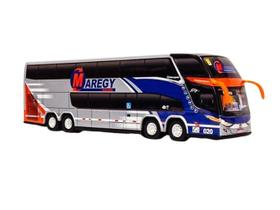 Miniatura Ônibus Maregy G7 Dd 4 Eixos 30 Centímetros.