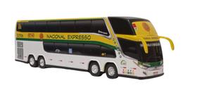 Miniatura Ônibus Nacional Expresso Antigo 2 Andares