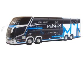 Miniatura Ônibus PENHA 2 andares 30cm - Marcopolo G7 DD - G8 - mini - Miniatura - Min