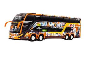 Miniatura Ônibus Sampaio Selos G8 Dd 4 Eixos 30 Centímetros.