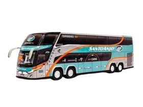 Miniatura Ônibus Santo Anjo G7 Dd 4 Eixos Experience Bus.