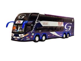 Miniatura Ônibus Tut G7 Dd 4 Eixos 30 Centímetros