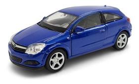 Miniatura Opel Astra 2005 Azul Metal Welly 1:36 Miniatura Opel Astra 2005 Azul Metal Welly 1:36
