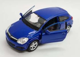 Miniatura Opel Astra 2005 Welly 1:36 Azul Miniatura Opel Astra 2005 Welly 1:36 Azul