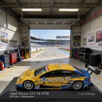 Miniatura Opel Vectra Gts Dtm 2004 Bleekmolen 1:43 Minichamp Amarelo Miniatura Opel Vectra Gts Dtm 2004 Bleekmolen 1:43 Minichamp Amarelo