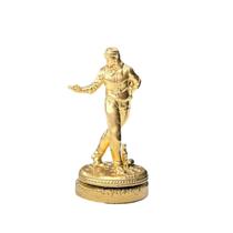 Miniatura Orixás Resina 3D Dourada 5 cm