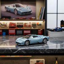 Miniatura Pagani Huayra Codalunga 1:64 Postercars Azul-celeste Miniatura Pagani Huayra Codalunga 1:64 Postercars Azul-celeste