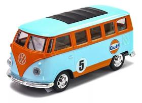 Miniatura Perua Kombi Volkswagen T1 Classica Gulf Miniatura Perua Kombi Volkswagen T1 Classica Gulf