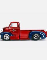 Miniatura Picape Chevrolet Coe (1952) - c/ Figura Mulher Maravilha - Metals Die Cast - 1:24 - Jada Toys