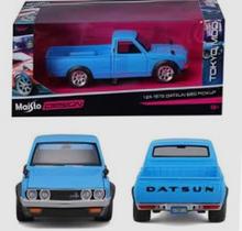 Miniatura pick-up Datsun 620 1973 escala 1/24 maisto