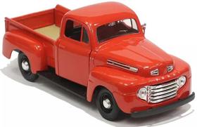 Miniatura Pick Up Ford F-1 Vermelha 1948