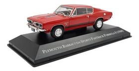 Miniatura Plymouth Barracuda S 1968 American Nº 18 1:43